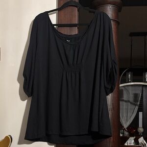 Lane Bryant Black Women's Blouse